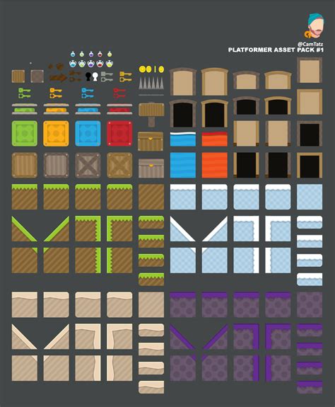 2d assets pack|Game Art 2D .